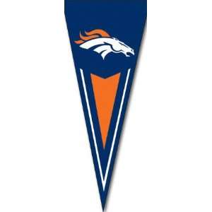 Denver Broncos Yard Pennant:  Sports & Outdoors