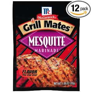 Grill Mates Mesquite Marinade, 1.06 Ounce (Pack of 12)  