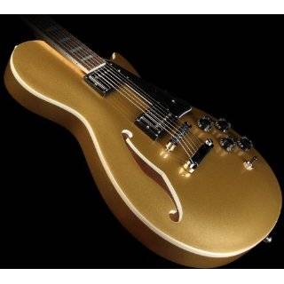 LTD PS 1 X Tone Paramount Hollow Body Electric Guitar (Metallic Gold)