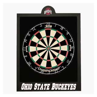 Ohio State Buckeyes Officially Licensed Dartboard Backboard:  