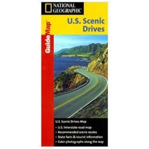   National Geographic GM00620510 Map of Scenic Drives USA Toys & Games