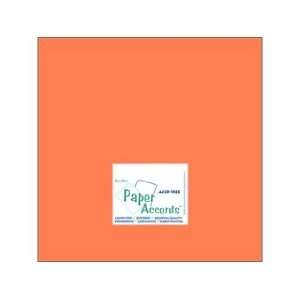 Paper Accents Cardstock 12x12 Muslin Coral/Sun Coral  74lb 100 Pack 