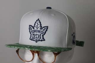 Custom Toronto Maple Leafs Strapback Marijuana Weed supreme tisa 