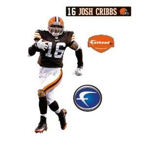  Fathead NFL Joshua Cribbs Junior Wall Graphic Sports 