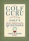 NEW   The Golf Guru by John Barton