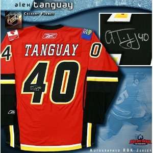  Mark Giordano Calgary Flames Autographed/Hand Signed Red 