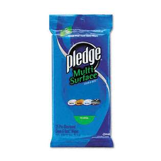Pledge Multi Surface Cleaner Wet Wipes   25 Pk., 12 Per Carton at 