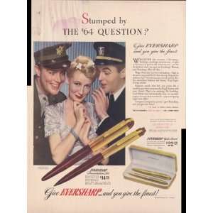  Eversharp Presentation Pen Set WWII 1942 Original Vintage 