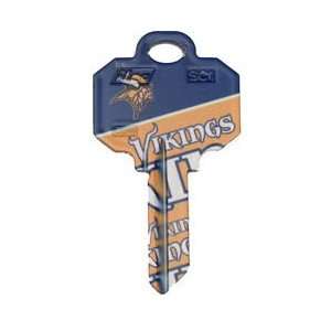  Minnesota Vikings Schlage SC1 House Key