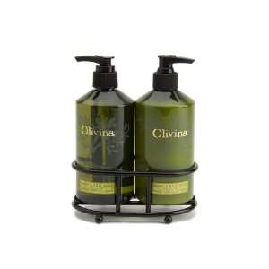  Olivina Hand and Body Lotion and Wash in Caddy Gift Set 