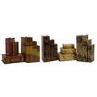 CC Home Furnishings Set of 15 Novel Old World Style Decorative Wooden 