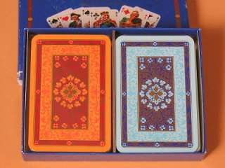 Beautiful Vintage ALTENBURG STRALSUNDER Set of 2 Playing Cards Orig 