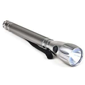  1 Watt LED Stainless Steel Flashlight (Silver)