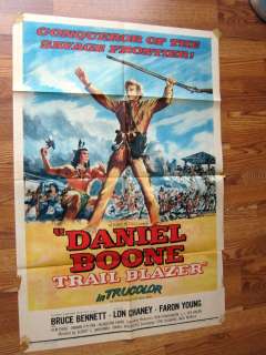   TRAIL BLAZER Bruce Bennett Faron Young western movie poster 56  