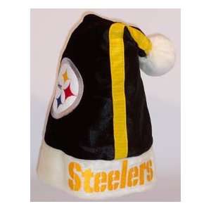   STEELERS NFL Football Christmas SANTA HAT New Gift: Sports & Outdoors