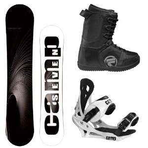  2012 Camp Seven Vector Snowboard with Flow Snowboard Boots and Camp 