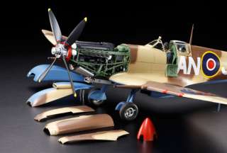 Tamiya 1/32 WWII RAF Supermarine SPITFIRE Mk VIII Fighter Static Kit 