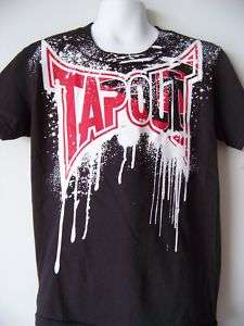 TAPOUT KIDS 4 S SMALL T SHIRT UFC MMA WRESTLING NEW  