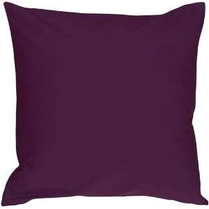  Pillow Decor   Caravan Cotton Purple 18x18 Throw Pillow 