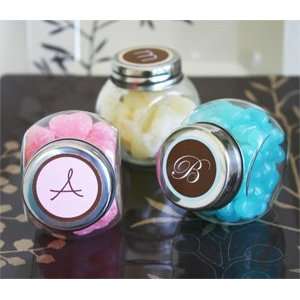 Monogram Candy Jars   Baby Shower Gifts & Wedding Favors (Set of 24)