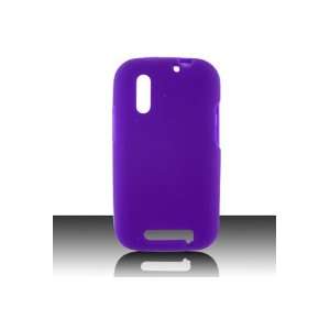  Droid Bionic Silicone Skin Case   Purple (Free HandHelditems Sketch 