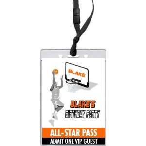  Basketball All Star Pass Invitation Health & Personal 