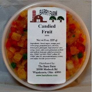 Candied Mixed Fruit, Diced, 1 lb. Grocery & Gourmet Food