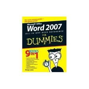  Word 2007 All in One Desk Reference For Dummies [PB,2007 