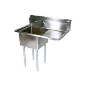 BK Resources BKS 1 1824 14 24* 1 Compartment Stainless Sink 18x24x14 