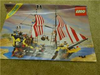 Lego Pirates Black Seas Barracuda 6285 Lot  