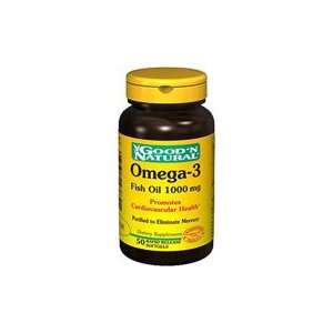  Omega 3 Natural Fish Oil 1000mg   Promotes Cardiovascular 
