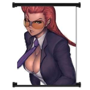  Street Fighter IV Anime Game C. Viper Fabric Wall Scroll 