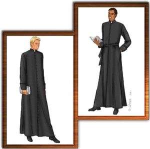 FAB Church Vestments SEWING PATTERN Clergy/Priest Robe  