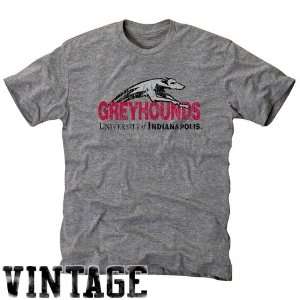  NCAA Indianapolis Greyhounds Ash Distressed Logo Vintage 
