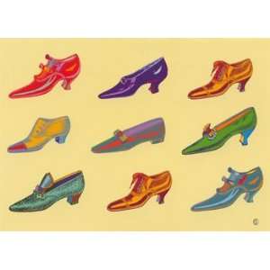  Shoes, High Heels & Dress Shoes Note Card by Steve Collier 