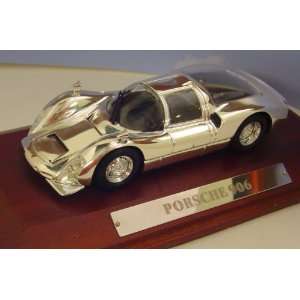   906 Model Car On Wooden Base & Clear Perspex Case Toys & Games