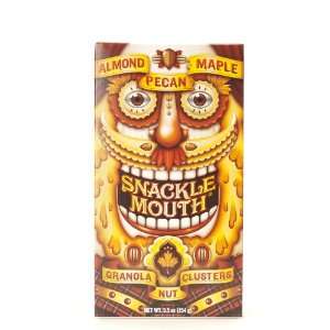 Snackle Mouth   Almond Pecan Maple Granola Nut Clusters, 5.5 oz