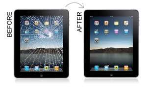 iPad 1 Screen Repair Service 6 months Parts & Labor Warranty  