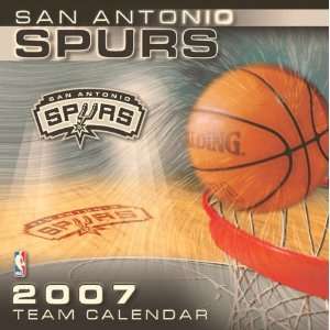  San Antonio Spurs 2007 Box Calendar