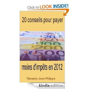 20 conseils pour payer moins dimpots en 2012 (French Edition) Jean 