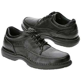 Mens Rockport Encounter Black Leather Shoes 
