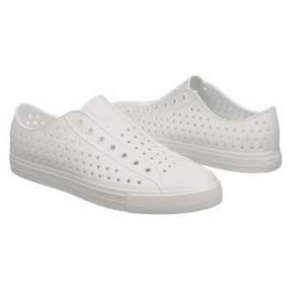 Mens Native Jefferson White Solid Shoes 