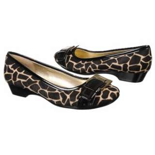 Womens Bandolino Holden Black/White Giraffe Shoes 