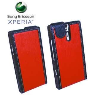 Flip Style Case Handy Tasche Sony Xperia S / Ericsson Arc HD Hülle 