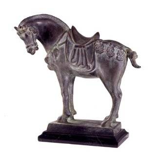 Twos Company Tozai Tang Dynasty Horse, Terracotta:  Home 