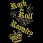 SHIRT   BIKER   Rock & Roll Royalty~Gold Foil   SM XL