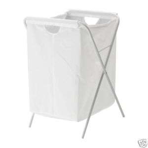 NEW Ikea Design Clothes Hamper / Laundry / BIn WHITE  
