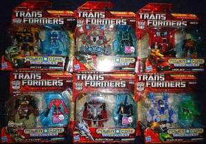 TRANSFORMERS Set of 6 Power Core Combiners 2 Packs HTF  