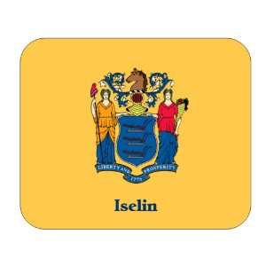  US State Flag   Iselin, New Jersey (NJ) Mouse Pad 