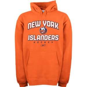  New York Islanders  Orange  Prima Italic Hooded Sweatshirt 